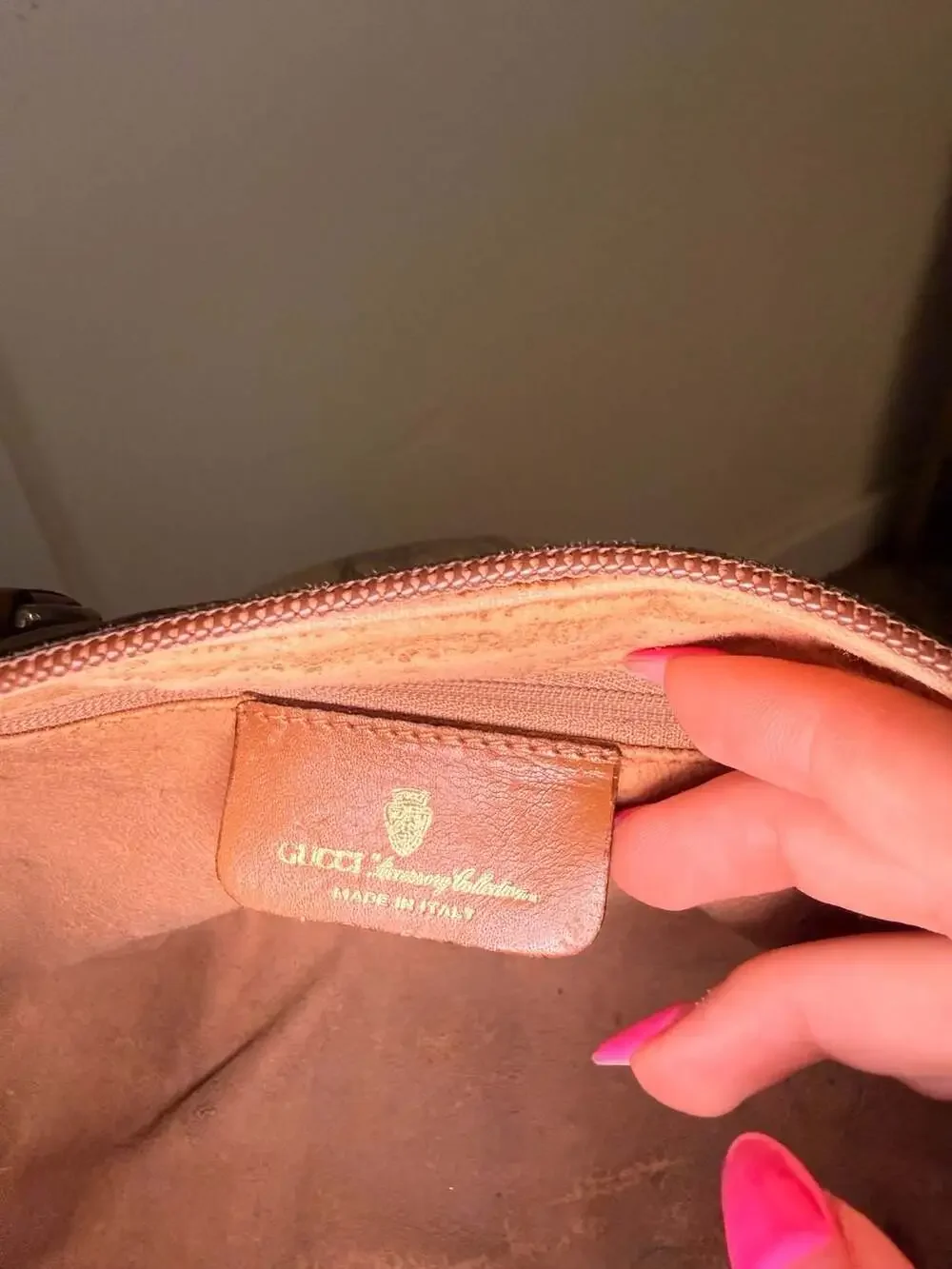 Gucci Vintage Micro GG Supreme Web Stripe Boston Bag